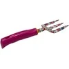Šakės smailiais dantimis 3 dantys/L320mm plastikiniu kotu