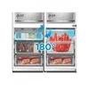 Midea Šaldytuvas | MDRB548MME46 | Energy efficiency class E | Free standing | Combi | Height 186 cm | No Frost system | Šaldytuvas net capacity 271 L | Šaldiklis net capacity 130 L | 35 dB | Pilkas