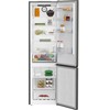 BEKO Šaldytuvas B1RCNA404G, height 203.5 cm, Energy class E, NeoFrost, AeroFlow, Pilkas