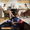 Salutmeuble Moderni pasukama kėdė, aptraukta aksomu, 360° pasukama biurui