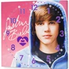 Sambro JUSTIN BIEBER Sieninis laikrodis 25x25cm Płótno ZEGAR NA ŚCIANĘ DLA NASTOLATKI