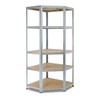 Sandėliavimo lentyna Corner, 176 x 75 x 40 x 50, 5 lentynos, lentynos apkrova 175 kg