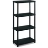 Sandėliavimo lentyna Cube 5, 176 x 45 x 45, 5 lentynos, lentynos apkrova 175kg, juodos sp.