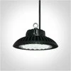 Bikuvalt 100W LED sandėlio šviestuvas UFO, juodas, 4000K, 63100N/C