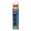 Sanitarinis silikonas SOUDAL Silirub S 280 ml, Skaidri