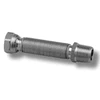 Santechninis vamzdelis EMIFLEX, 1/2", 26 - 52 cm, vid/vid, nerūd. pl.