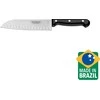 Santoku peilis Ultracorte Tramontina ašmenys 17.8cm su juoda PP rankena