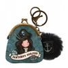 Santoro Portmonetka, Breloczek -Gorjuss Pirates -Juodas Pea