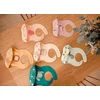 Sassi Junior - Silikoninis b bibs Gnawy tinginys