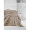 Čiužinys Satininė paklodė CREYA ALURE BEIGE, smėlio sp., 240 x 260 cm, 100% medvilnės