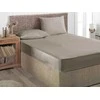 Čiužinys Satininė paklodė CREYA ALURE BEIGE, smėlio sp., 200 x 250 cm, 100% medvilnės