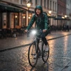 SATIS DVIRAČIO ŠVIESOS PRIEKINĖ GALINĖ LED PRIEKINĖ PAKRAUJAMOJO USB-C LEMPŲ RINKINYS