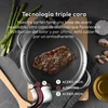 SAUGOS RONDEL 28 cm 6,8 l Hi Tech 3 nepridegančios kietos indukcinės Bergnerio dujos