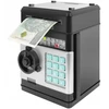 SAUGUS PIGGY BANK VAIKAMS MONETŲ ATM ATM BANKNOTAI + PIN KODO SLAPTAŽODYS