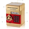 SAUGUS PIGGY BANKAS MONETATŲ BANKNOTAI Indėlių automatas + PIN kodas (Auksas)