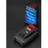 SAULĖS LEMPAS ŽUVIUI, KEMPINGUI, TENT + STAND 258 LED nuotolinio valdymo pultelis