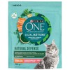 Sausas ėdalas katėms ONE Dual Nature Sterilized, su lašiša, 750 g