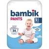 Sauskelnės Jumbo Baby Pants Bambik 5dyd./12-17kg/34vnt.