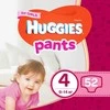 Sauskelnės Pants Huggies 4.dydis/9-14kg/52vnt. Girl