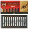 Koh I noor Sausų pastelių rinkinys 12vnt rudų atsp.8522B
