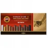 Koh I noor Sausų pastelių rinkinys 12vnt rudų atsp.8522B