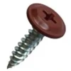 Savisriegiai į metalą RAL 8017, cinkuoti, 4,2 x 19 mm, 250 vnt.
