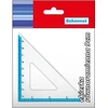 Schemat Ekierka 9 cm równoramienna szkolna geometryczna