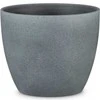 Scheurich Dekoratyvinis gėlių vazonas Dark Stone Ø14cm H12.4cm keraminis/pilkas
