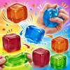 Schylling NEEDOH NICE CUBE GNIOT ICE CUBE ICE CUBE Squishish SWIR ANTISTRESS ORANŽINĖ