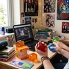 Schylling NEEDOH NICE CUBE GNIOT ICE CUBE ICE CUBE Squishish SWIR ANTISTRESS ORANŽINĖ