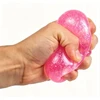 Schylling NeeDoh Squishy Sensory Squishy kubelis Blizgučiai Švytėjimas Tvirtas rožinis