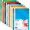 Office Products Plastikinis segtuvėlis, A4, skaidriu viršeliu, su įsegėle, juodos spalvos