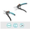 Gardena Sekatorius PremiumCut šviežiai medienai, su prasilenkiančiais ašmenimis, 22 mm kirpimo skersmeniu | 12241-20