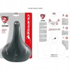 Selle Bassano Volare 3zone ELM dviračio balnas, juodas