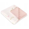 Rankšluostis Sensillo BLANKET CRUSHED MUSLIN 75x100 FLOWERS Rožinis