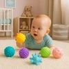 SENSORY RUTULIAI KŪDIKIAMS Smily Play Soft Teethers 6 vnt