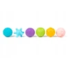 SENSORY RUTULIAI KŪDIKIAMS Smily Play Soft Teethers 6 vnt