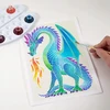 SentoSphere: Aquarellum Dragons 7+ tapybos meno rinkinys
