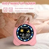 Senxingyan BUDZIK ZEGAR LED DLA DZIECI ALARM DRZEMKA Naktinė lempa LED TRENER SNU