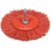 YATO DISKINIS ŠEPETĖLIS SU BOTONU 100mm NAILONAS