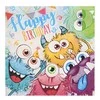 Papstar Servetėlės Funny Monsters 33x33cm 3-sluoksnių 20vnt