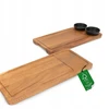 Serviravimo lenta – elegantiškas komplektas iš akacijos medienos