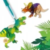 SES Creative dinozaurų pripučiama spalvinimo knygelė