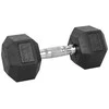 Šešiakampis hantelis inSPORTline HEX 12kg