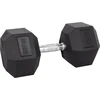 Šešiakampis hantelis inSPORTline Hexsteel 32.5kg
