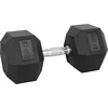 Šešiakampis hantelis inSPORTline Hexsteel 22.5kg