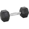 Šešiakampis hantelis inSPORTline Hexsteel 32.5kg