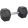 Šešiakampis hantelis inSPORTline Hexsteel 32.5kg