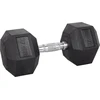 Šešiakampis hantelis inSPORTline Hexsteel 18kg