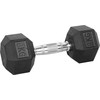 Šešiakampis hantelis inSPORTline Hexsteel 22.5kg
